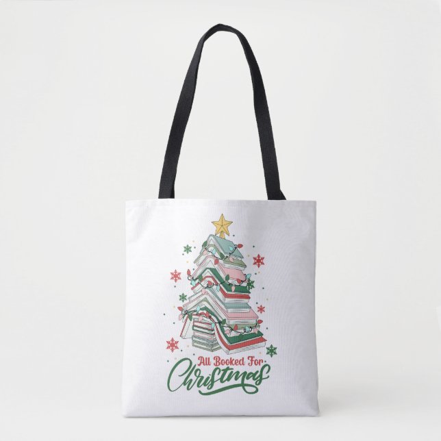 Alle zu Weihnachten gebucht Tasche (Vorderseite)