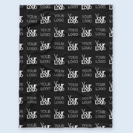 Alle zwei Logos oder Bilder, die sich wiederholen Fleecedecke