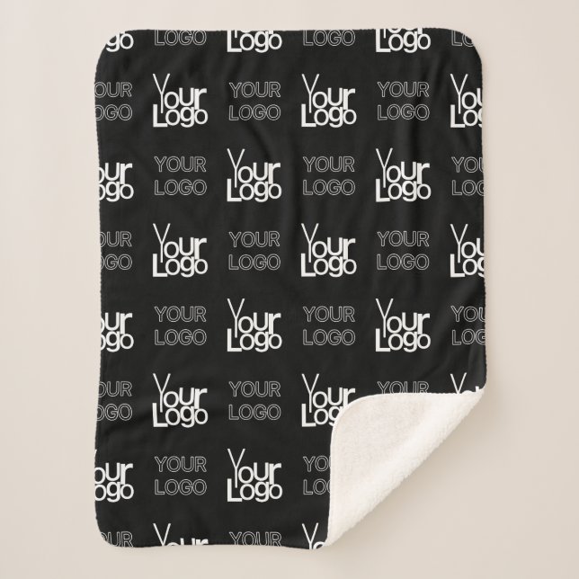 Alle zwei Logos oder Bilder, die sich wiederholen Sherpadecke (Vorderseite)