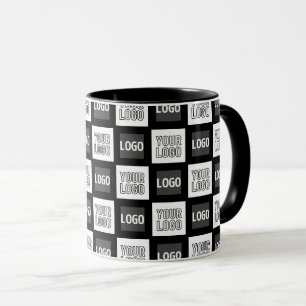 Alle zwei Logos oder Bilder, die sich wiederholen Tasse