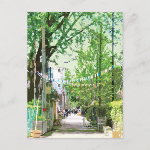 Allee 2: ruelle 2 postkarte