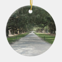 Allée de chêne chez Boone Hall, ornement de Sc de
