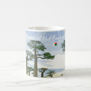 Allee der Baobabs, Madagaskar - Landschaft Kaffeetasse