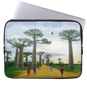 Allee der Baobabs, Madagaskar - Landschaft Laptopschutzhülle