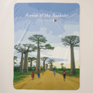 Allee der Baobabs, Madagaskar - Landschaft Sherpadecke