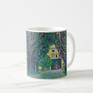 Allee im Schloss Kammer-Park von Gustav Klimt Kaffeetasse