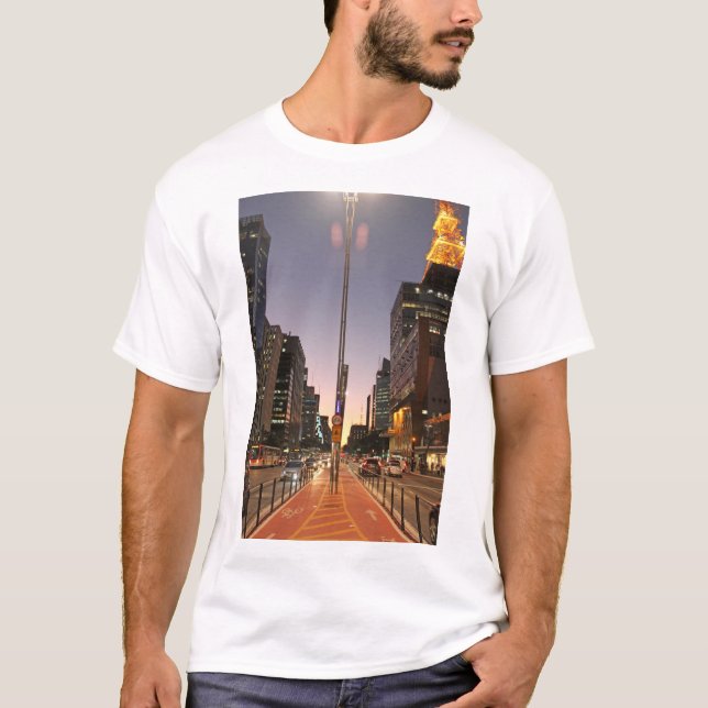 Allee Paulista - São Paulo T-Shirt (Vorderseite)