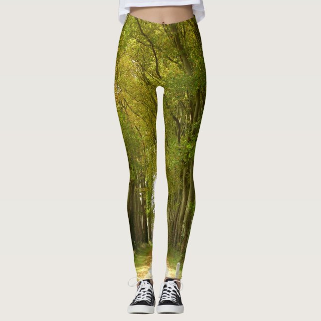 Allee Trees Leggings (Vorderseite)