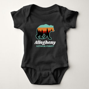 Allegheny National Forest Pennsylvania Baby Strampler