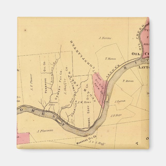 Allegheny River Magnet (Vorne)