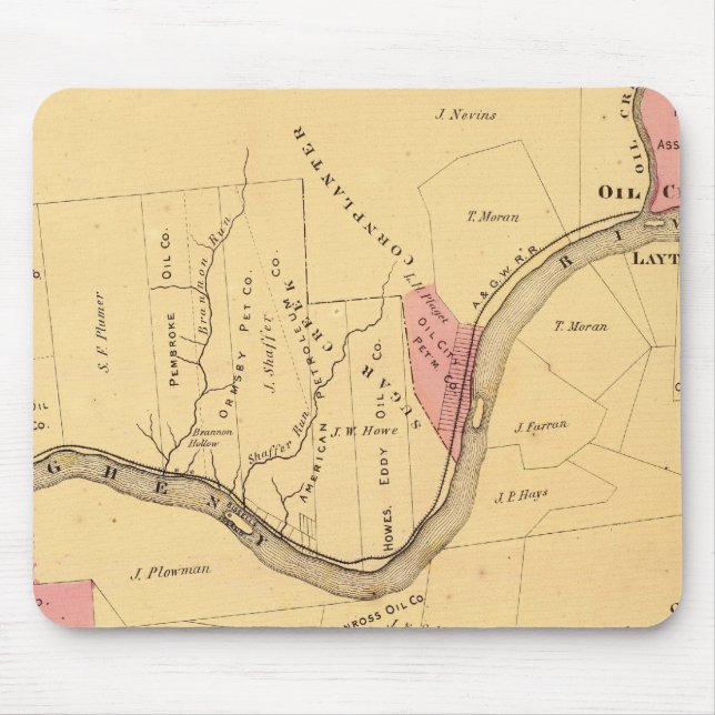 Allegheny River, PA Mousepad (Vorne)