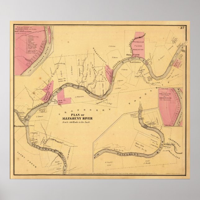 Allegheny River Poster (Vorne)