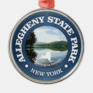 Allegheny Staat Park (SP) Ornament Aus Metall