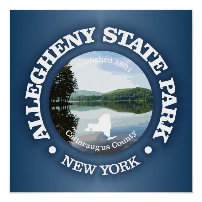 Allegheny Staat Park (SP) Poster (Vorderseite)
