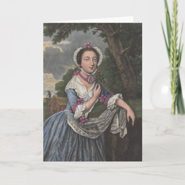 Allégorie de juin - carte de voeux (Devant)