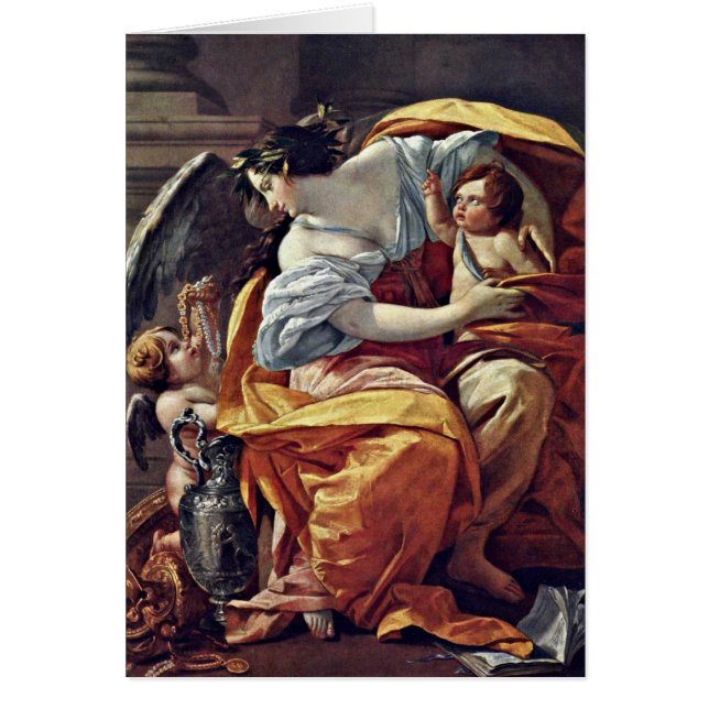 Allégorie de la richesse par Simon Vouet (Devant)