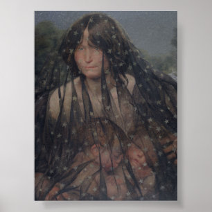 Allegorie der Nacht Poster