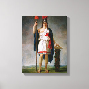 Allegorie der Republik Leinwanddruck