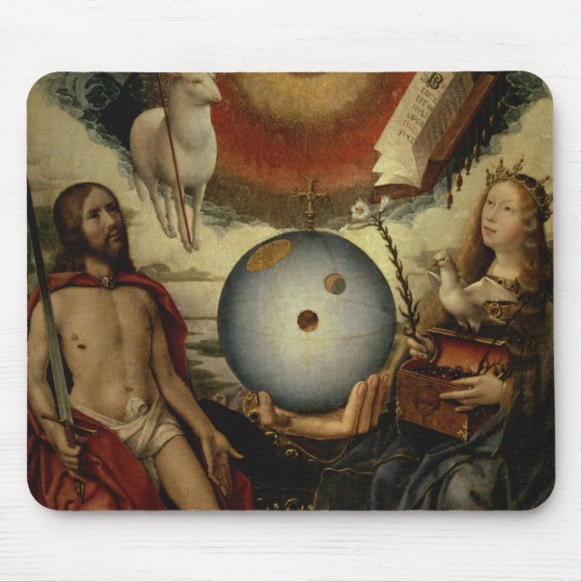 Allegorie des Christentums Mousepad (Vorne)