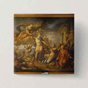 Allegorie des Friedens von AIX-La-Chapelle, 1761 Button