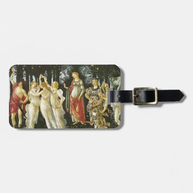 Allegorie des Frühlinges durch Sandro Botticelli Gepäckanhänger (Vorderseite horizontal)