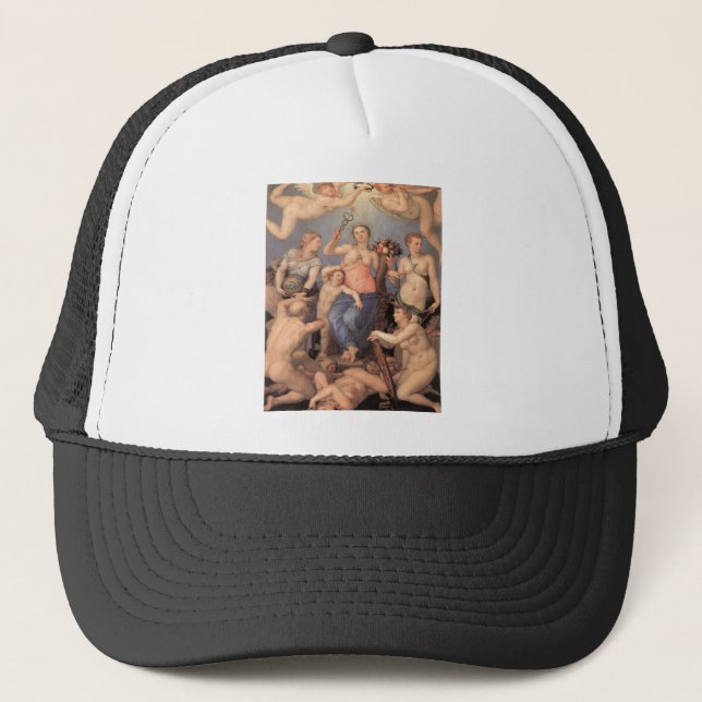 Allegorie des Glückes durch Agnolo Bronzino Truckerkappe (Vorderseite)