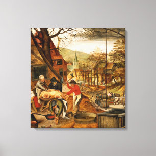 Allegorie des Herbstes Leinwanddruck