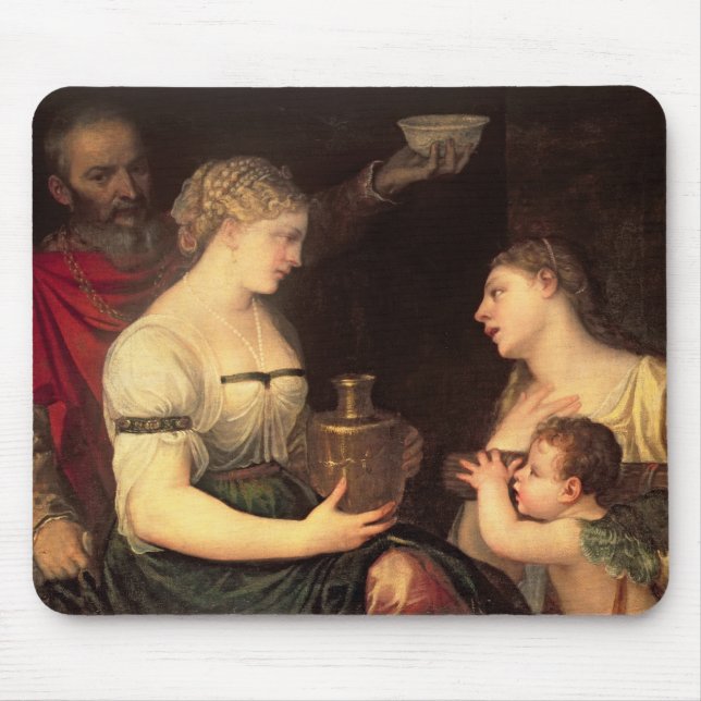 Allegorie des verheirateten Lebens Mousepad (Vorne)