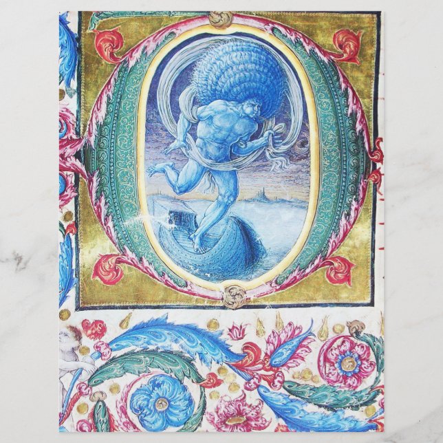 ALLEGORIE DES WINDANTIKEN FLORALEN MINIATURMONOGRA (Vorderseite)