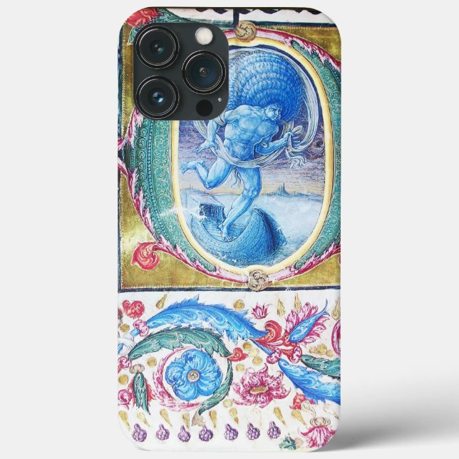 ALLEGORIE DES WINDANTIKEN FLORALEN MINIATURMONOGRA Case-Mate iPhone HÜLLE (Rückseite)