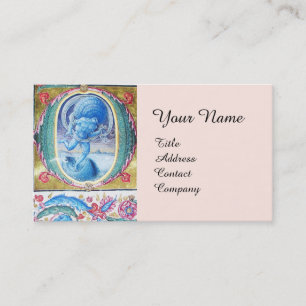 ALLEGORIE DES WINDANTIKEN FLORALEN MINIATURMONOGRA VISITENKARTE