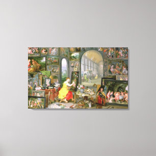 Allegorie von Malerei 2 Leinwanddruck