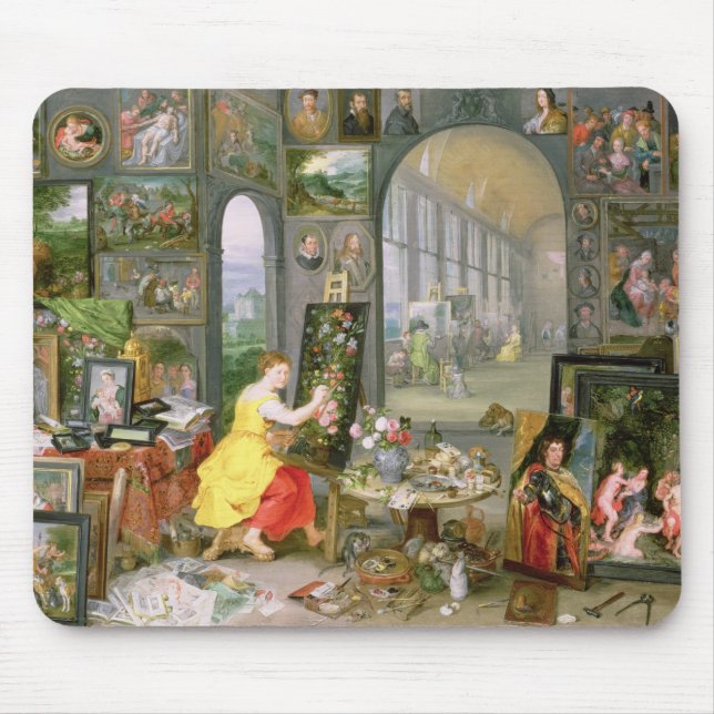 Allegorie von Malerei 2 Mousepad (Vorne)