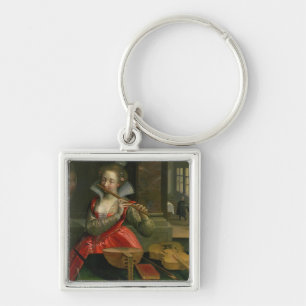 Allegorie von Musik, c.1600 Schlüsselanhänger
