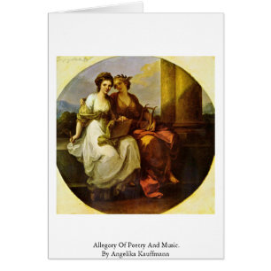 Allegorie von Poesie und von Musik. Durch Angelika