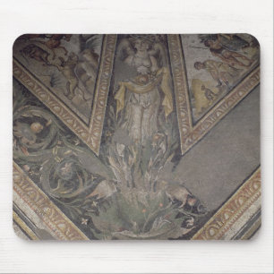 Allegorische Zahl des Herbstes, Detail eines Mousepad
