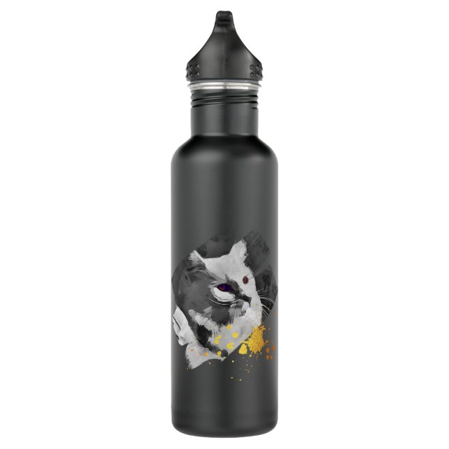 "Allegra" Kitty Water Flasche Edelstahlflasche (Rechts)