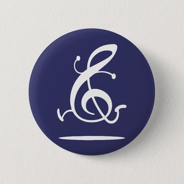 Allegro Clef Button (Vorderseite)