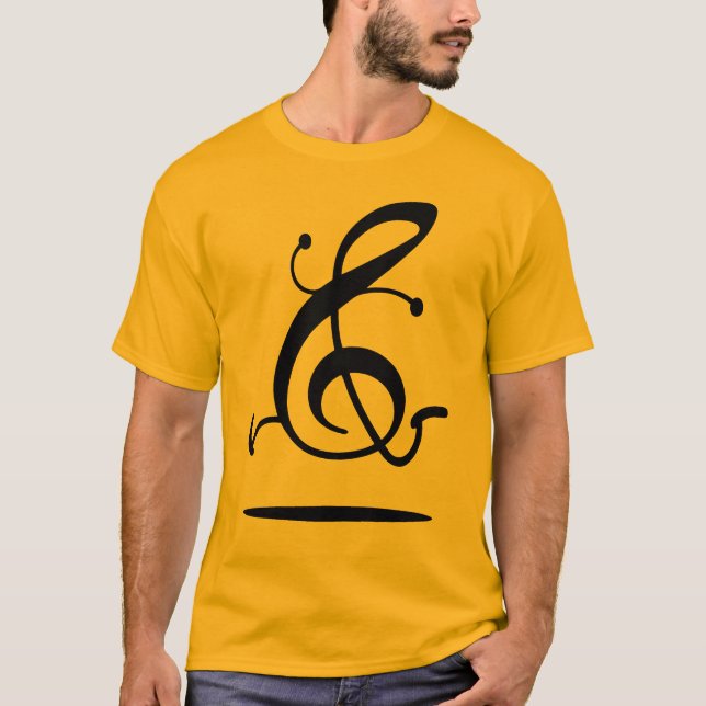 Allegro Clef T-Shirt (Vorderseite)