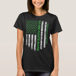 Allein die amerikanische Flagge für psychische Ges T-Shirt