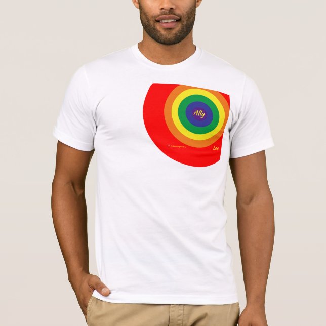Allein für LGBT-Kreise Männer T-Shirt (Vorderseite)