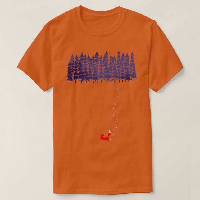 Allein im Wald T-Shirt (Design vorne)