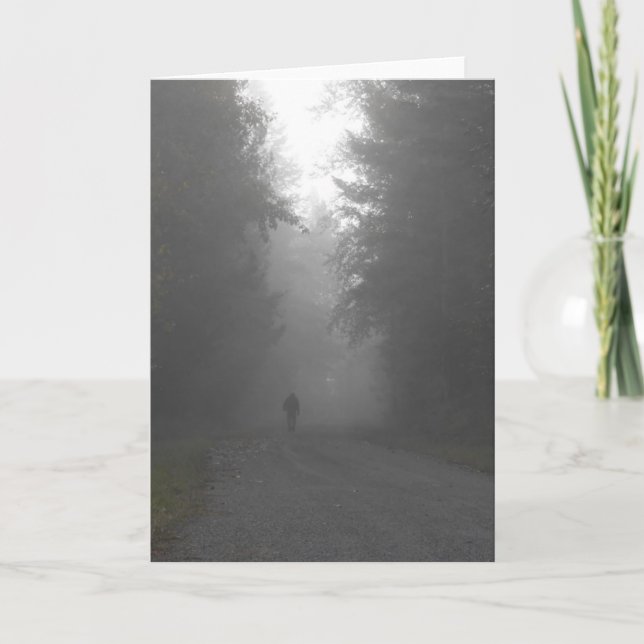 Allein in der Fog-SFF*-Karte Karte (Vorderseite)