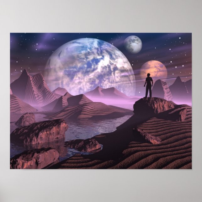 Allein Poster (Vorne)