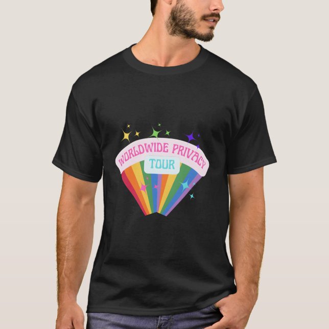 Allein Verlassend auf der ganzen Welt - Informatio T-Shirt (Vorderseite)