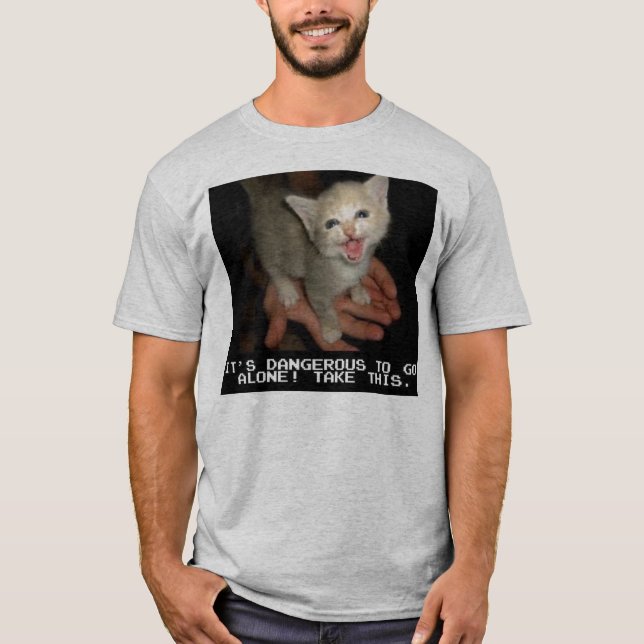 Allein zu gehen ist gefährlich, T-Shirt (Vorderseite)
