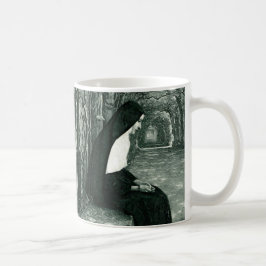 alleine Nonne Kaffeetasse