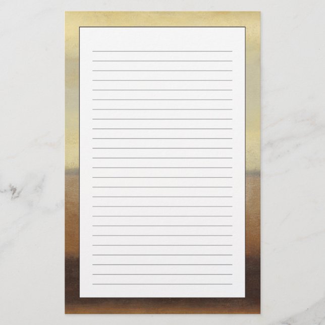 Alleine Wüsten-Landschaft durch Normannen Wyatt Briefpapier (Vorderseite)