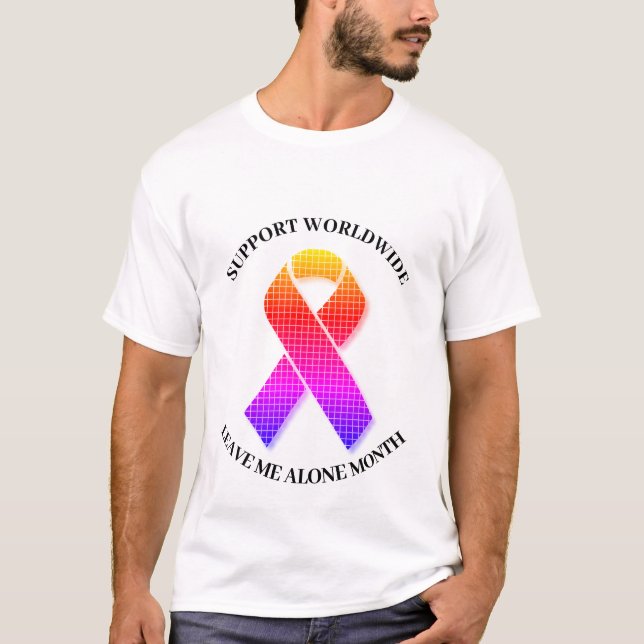 Alleinmonatiger T - Shirt auf der ganzen Welt Verl (Vorderseite)