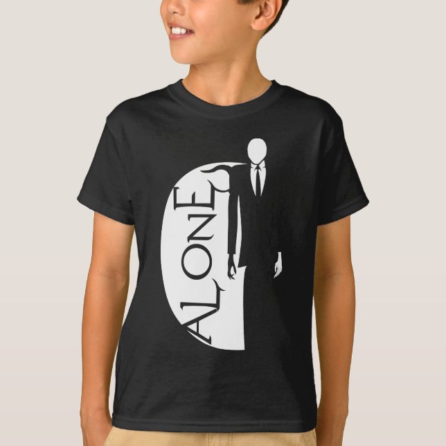 alleinShirt des schlanken Mannes T-Shirt (Vorderseite)